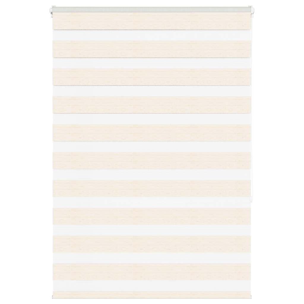 Zebra rolgordijn 110x150 cm stofbreedte 105,9 cm marmerbeige