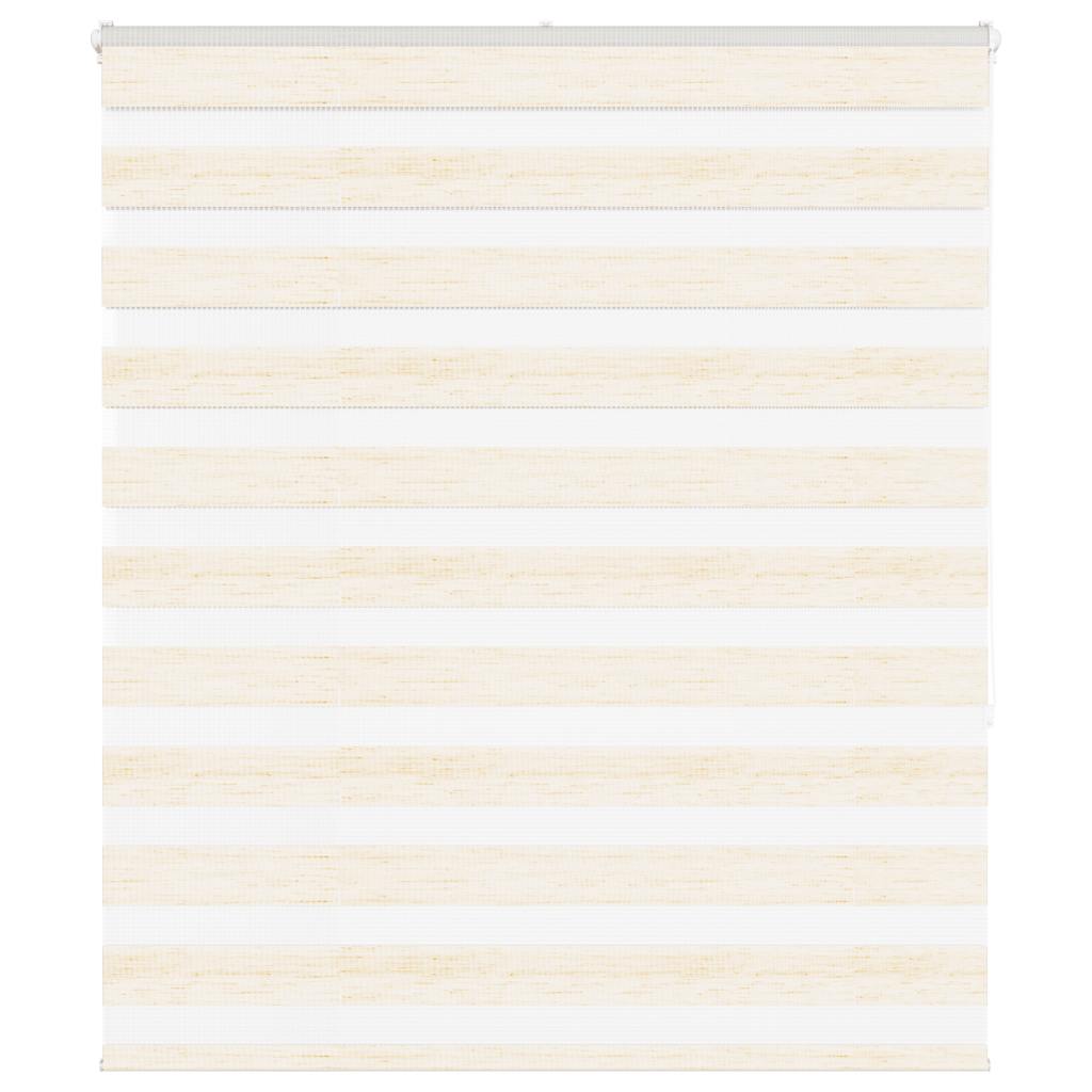 Zebra rolgordijn 105x150 cm stofbreedte 100,9 cm marmerbeige