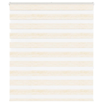 Zebra rolgordijn 105x150 cm stofbreedte 100,9 cm marmerbeige