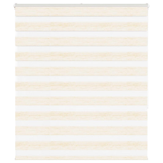 Zebra rolgordijn 105x150 cm stofbreedte 100,9 cm marmerbeige