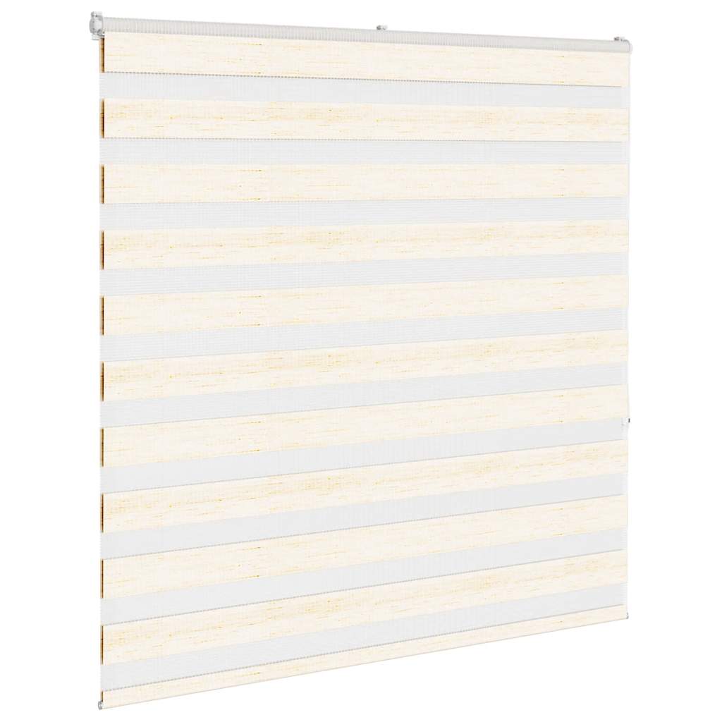 Zebra Blind 145x150cm stofbreedte 140,9cm polyester marmerbeige