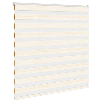 Zebra Blind 145x150cm stofbreedte 140,9cm polyester marmerbeige