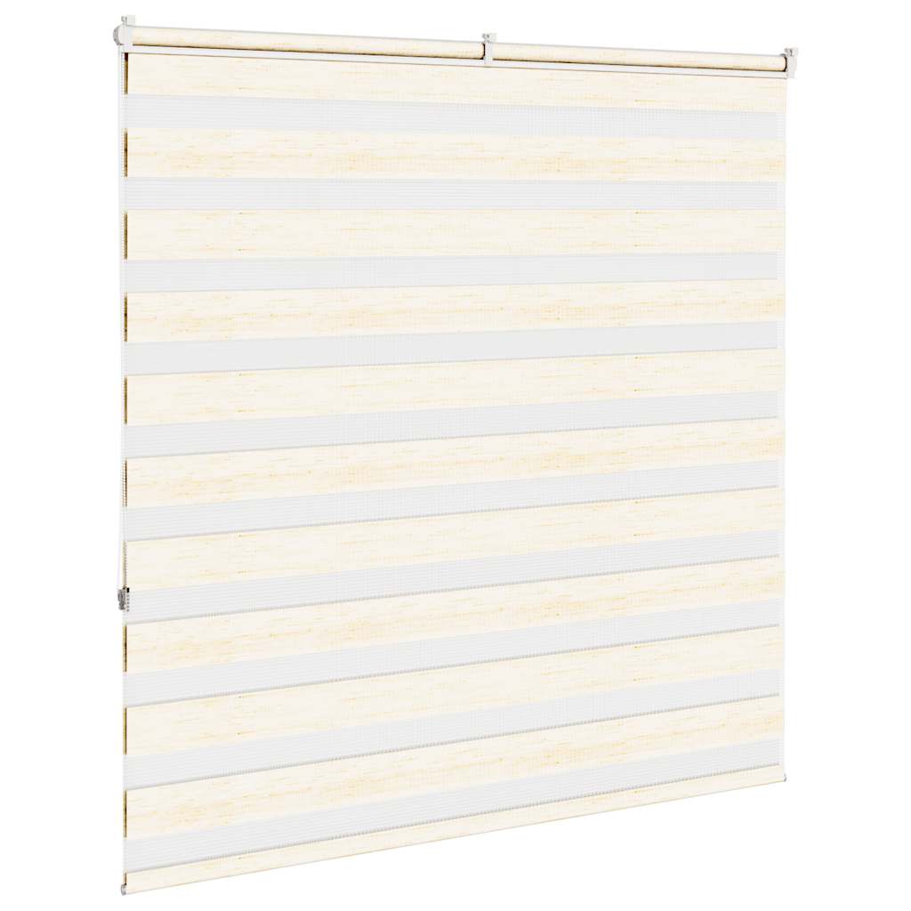 Zebra Blind 145x150cm stofbreedte 140,9cm polyester marmerbeige