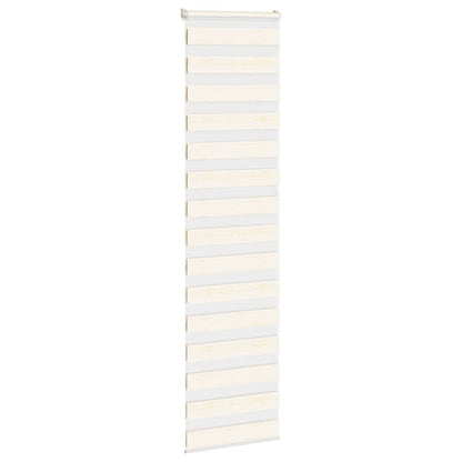 Zebra rolgordijn 55x200 cm stofbreedte 50,9 cm marmerbeige