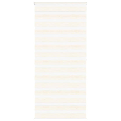 Zebra rolgordijn 105x200 cm stofbreedte 100,9cm marmerbeige