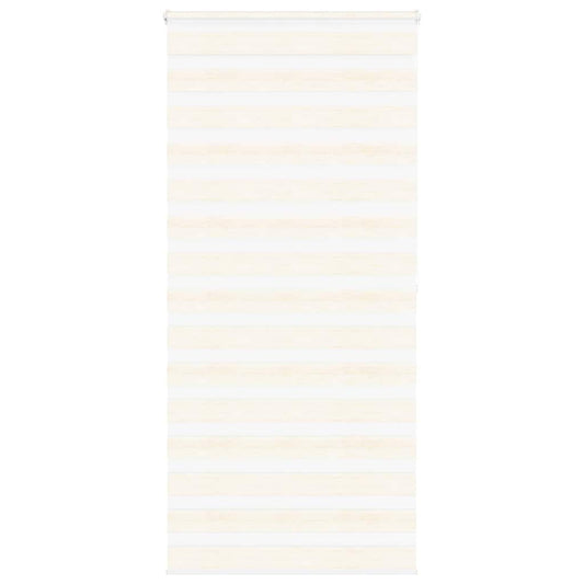 Zebra rolgordijn 105x200 cm stofbreedte 100,9cm marmerbeige