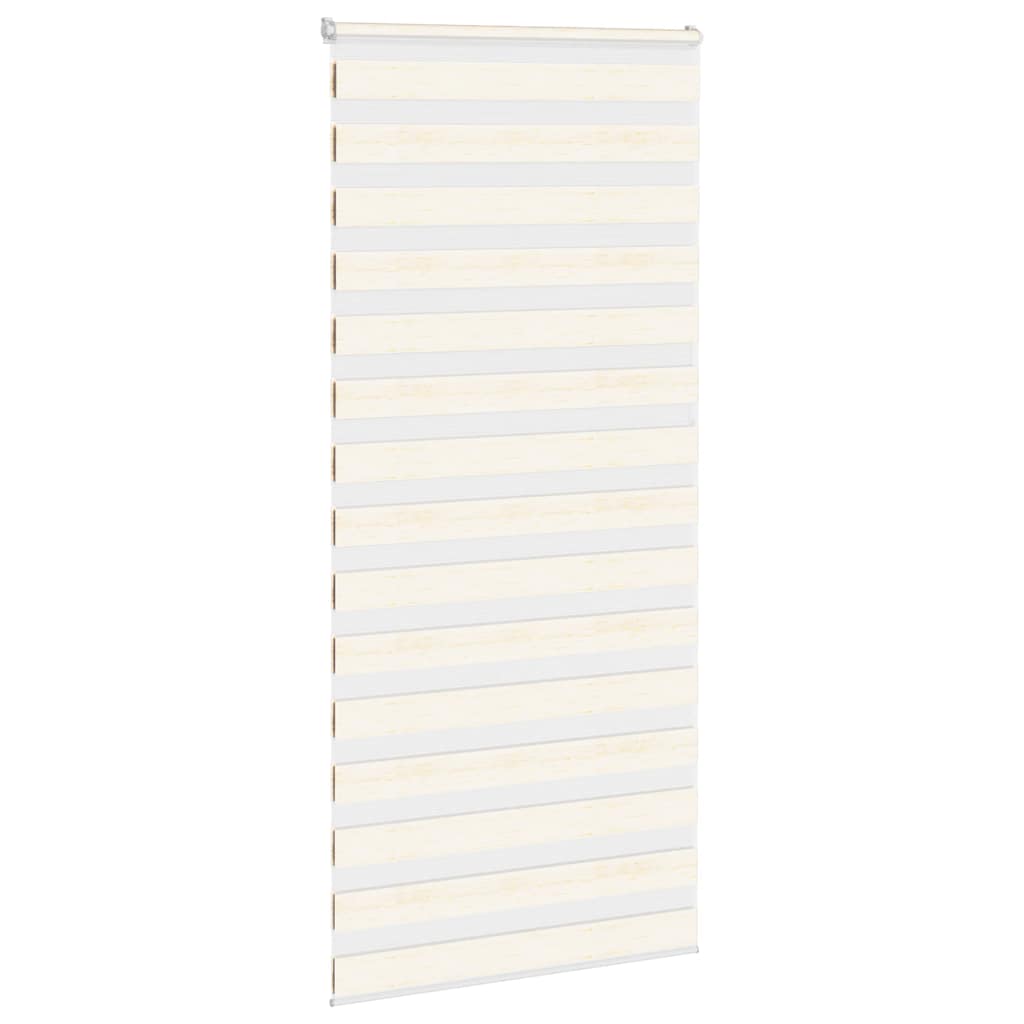 Zebra rolgordijn 105x200 cm stofbreedte 100,9cm marmerbeige