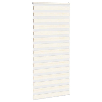 Zebra rolgordijn 105x200 cm stofbreedte 100,9cm marmerbeige