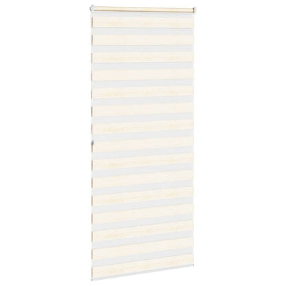 Zebra rolgordijn 105x200 cm stofbreedte 100,9cm marmerbeige