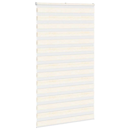 Zebra rolgordijn 120x200 cm stofbreedte 115,9 cm marmerbeige