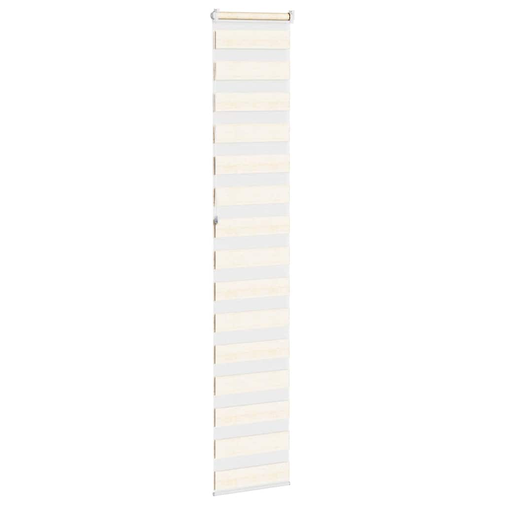 Zebra rolgordijn 45x230 cm stofbreedte 40,9 cm marmerbeige