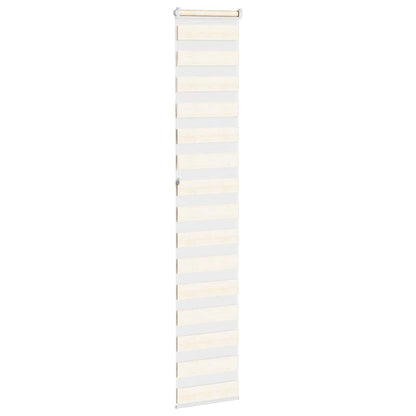 Zebra rolgordijn 45x230 cm stofbreedte 40,9 cm marmerbeige