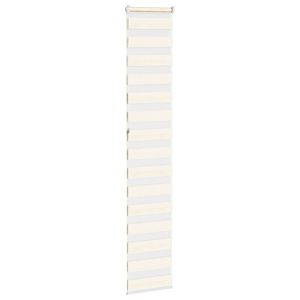 Zebra rolgordijn 50x230 cm stofbreedte 45,9cm marmerbeige