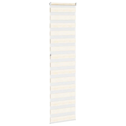 Zebra rolgordijn 55x230 cm stofbreedte 50,9 cm marmerbeige