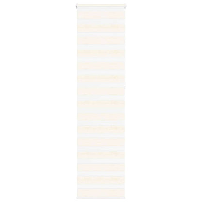 Zebra rolgordijn 60x230 cm stofbreedte marmerbeige 55,9 cm