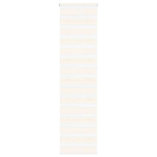 Zebra rolgordijn 60x230 cm stofbreedte marmerbeige 55,9 cm