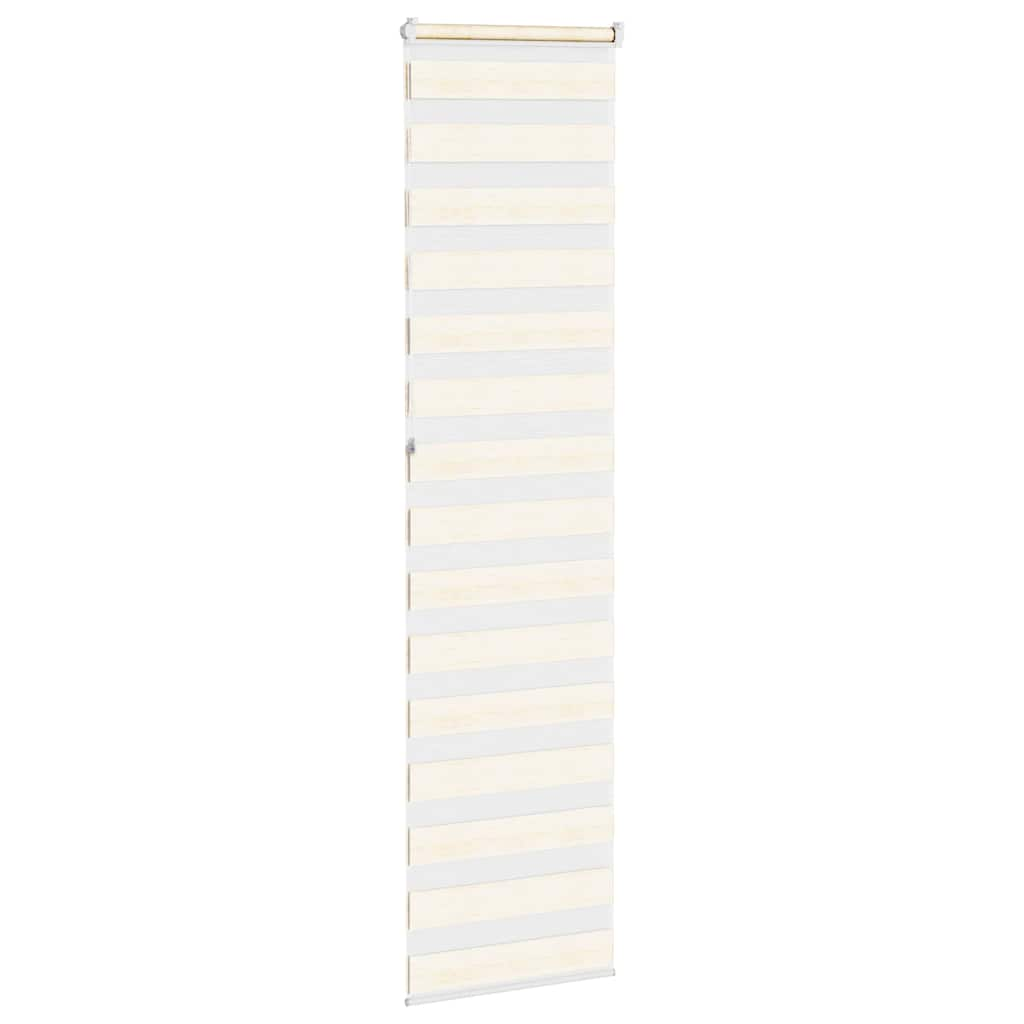 Zebra rolgordijn 60x230 cm stofbreedte marmerbeige 55,9 cm