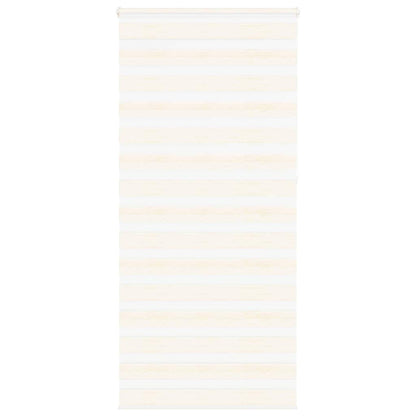 Zebra rolgordijn 100x230 cm stofbreedte 95,9 cm marmerbeige