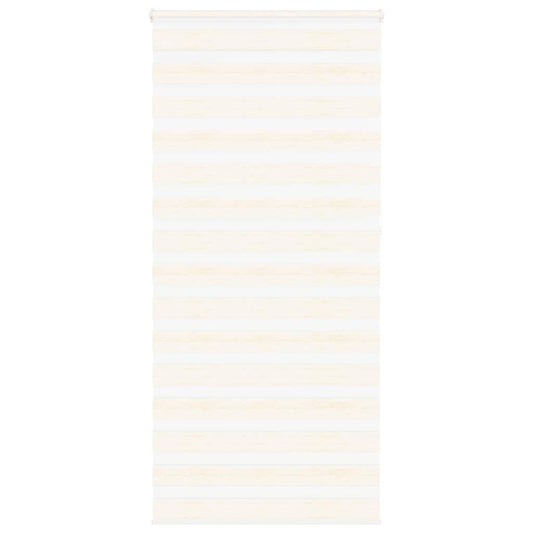 Zebra rolgordijn 100x230 cm stofbreedte 95,9 cm marmerbeige