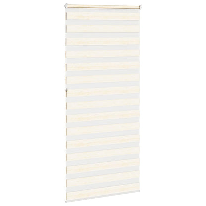 Zebra rolgordijn 100x230 cm stofbreedte 95,9 cm marmerbeige