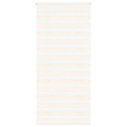 Zebra Blind 105x230cm stofbreedte 100,9cm polyester marmerbeige