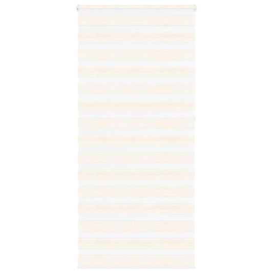 Zebra Blind 105x230cm stofbreedte 100,9cm polyester marmerbeige