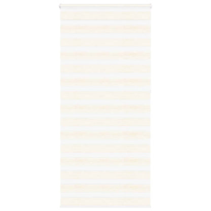 Zebra rolgordijn 110x230 cm stofbreedte 105,9 cm marmerbeige