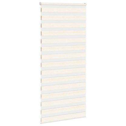 Zebra rolgordijn 110x230 cm stofbreedte 105,9 cm marmerbeige