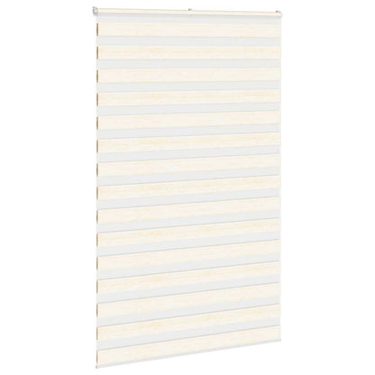 Zebra rolgordijn 140x230 cm stofbreedte 135,9 cm marmerbeige