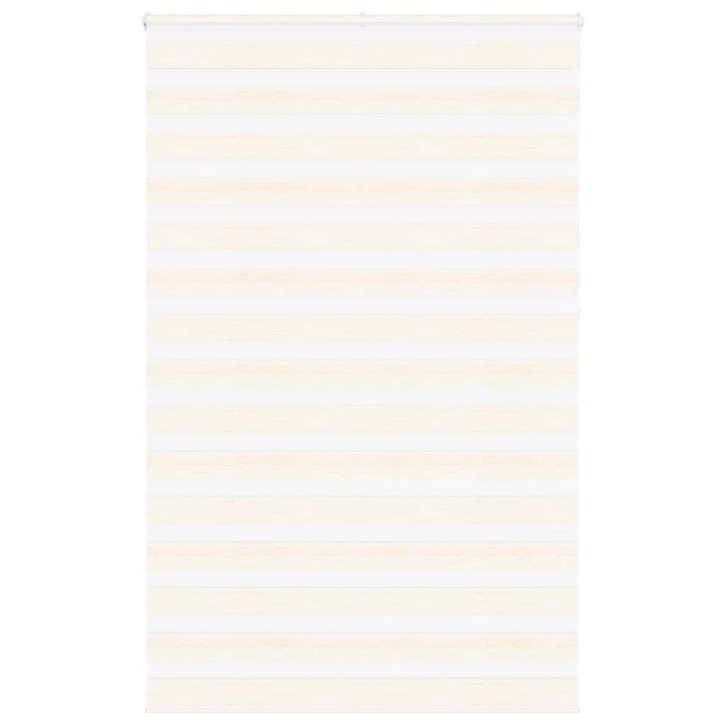 Zebra Blind 145x230cm stofbreedte 140,9cm polyester marmerbeige