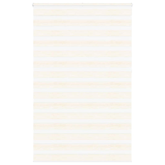 Zebra Blind 145x230cm stofbreedte 140,9cm polyester marmerbeige