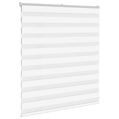 Zebra Blind 120x100 cm stofbreedte 115,9 cm polyester wit