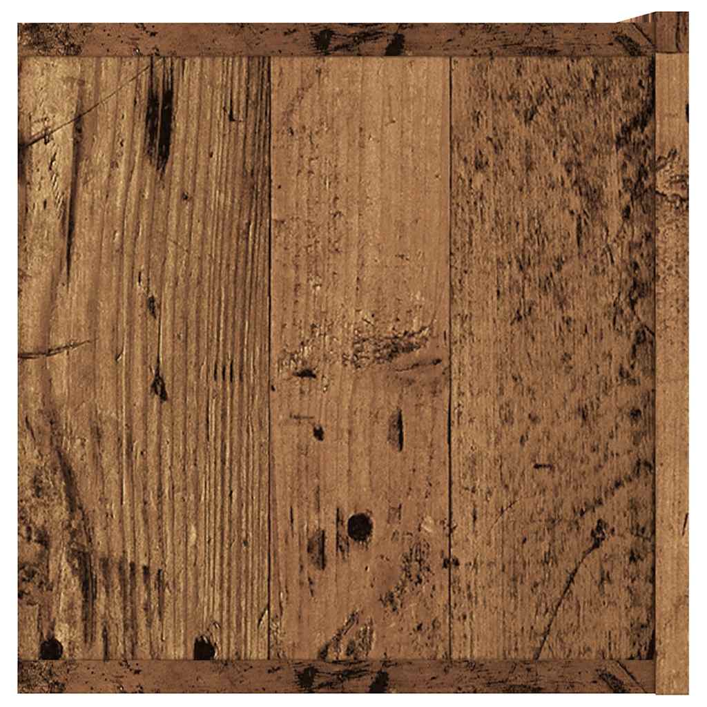 Tv-wandmeubel 120x30x30 cm bewerkt hout oud houtkleurig