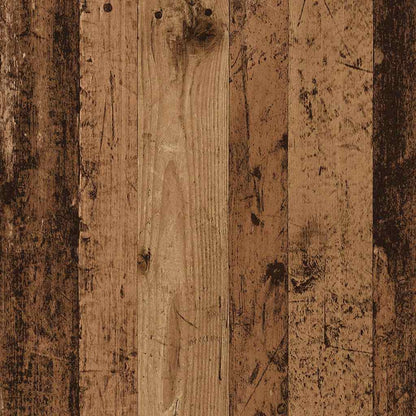 Wastafelkast 41x38,5x46 cm bewerkt hout oud houtkleurig