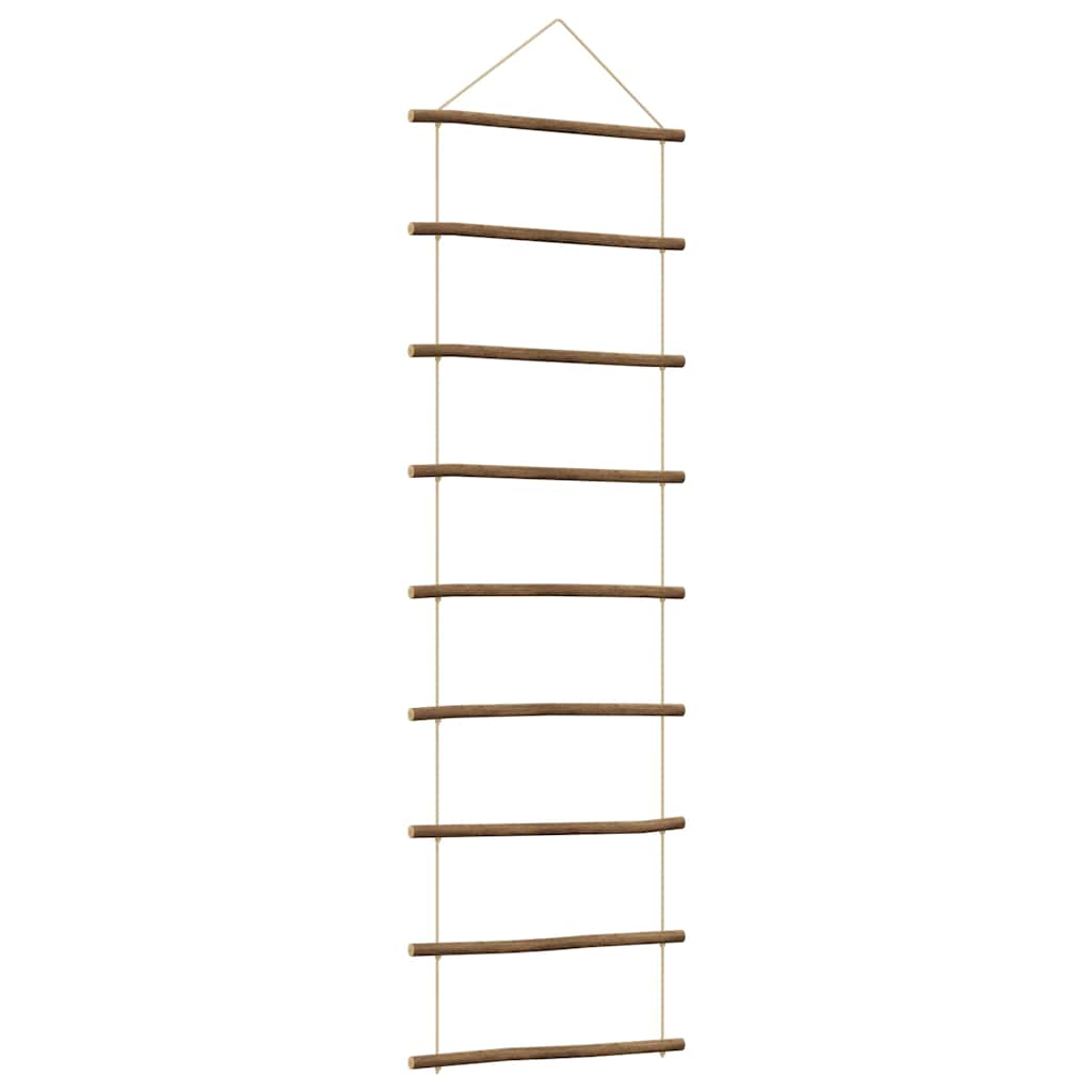 Wanddecoratie laddervormig 50x150 cm naturel tak