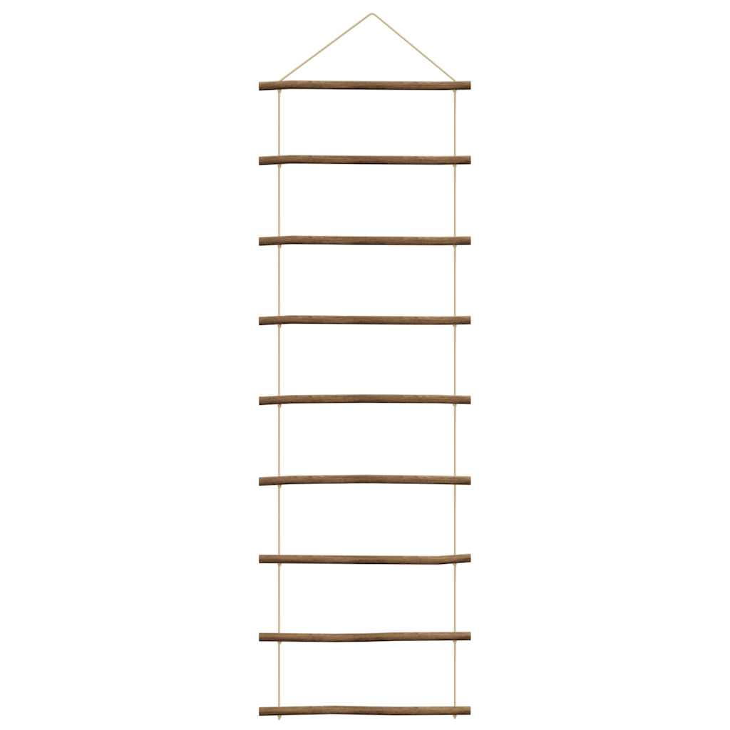 Wanddecoratie laddervormig 50x150 cm naturel tak