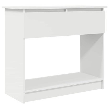 Wandtafel met lades 85,5x38,5x74,5 cm wit