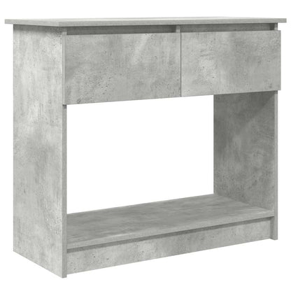 Wandtafel met lades 85,5x38,5x74,5 cm betongrijs