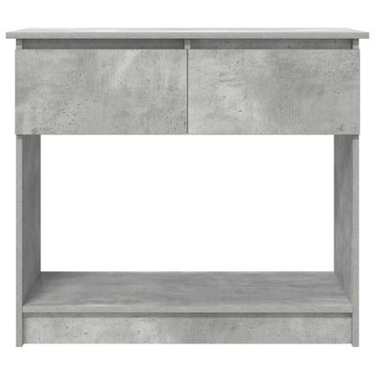 Wandtafel met lades 85,5x38,5x74,5 cm betongrijs