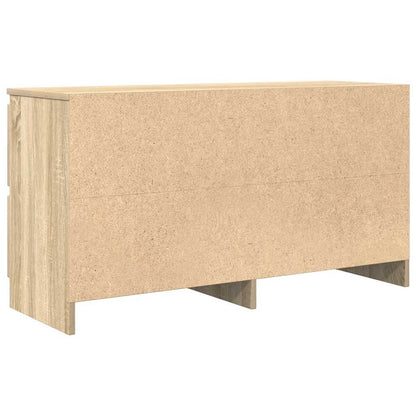 Tv-meubel 100x35x54 cm bewerkt hout sonoma eikenkleurig