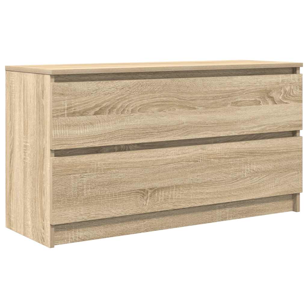 Tv-meubel 100x35x54 cm bewerkt hout sonoma eikenkleurig