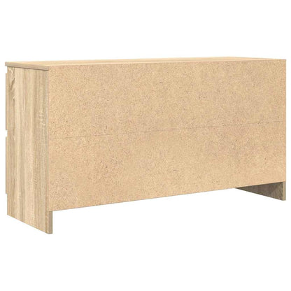 Tv-meubel 100x35x54 cm bewerkt hout sonoma eikenkleurig