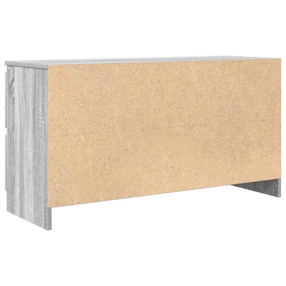 Tv-meubel 100x35x54 cm bewerkt hout grijs sonoma eikenkleurig