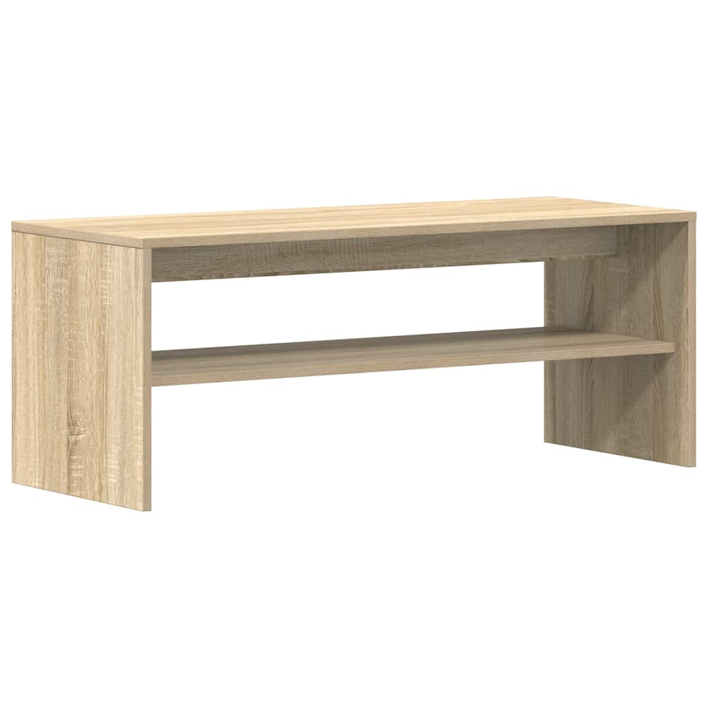 Tv-meubel 100x40x40 cm bewerkt hout sonoma eikenkleurig