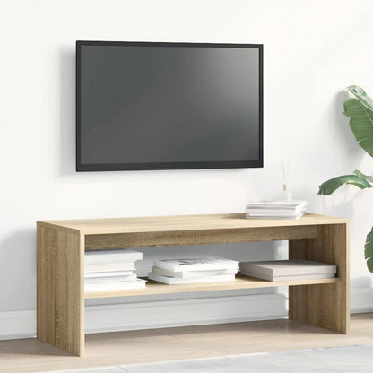 Tv-meubel 100x40x40 cm bewerkt hout sonoma eikenkleurig