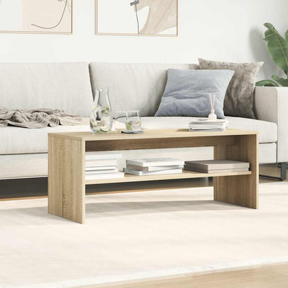 Tv-meubel 100x40x40 cm bewerkt hout sonoma eikenkleurig