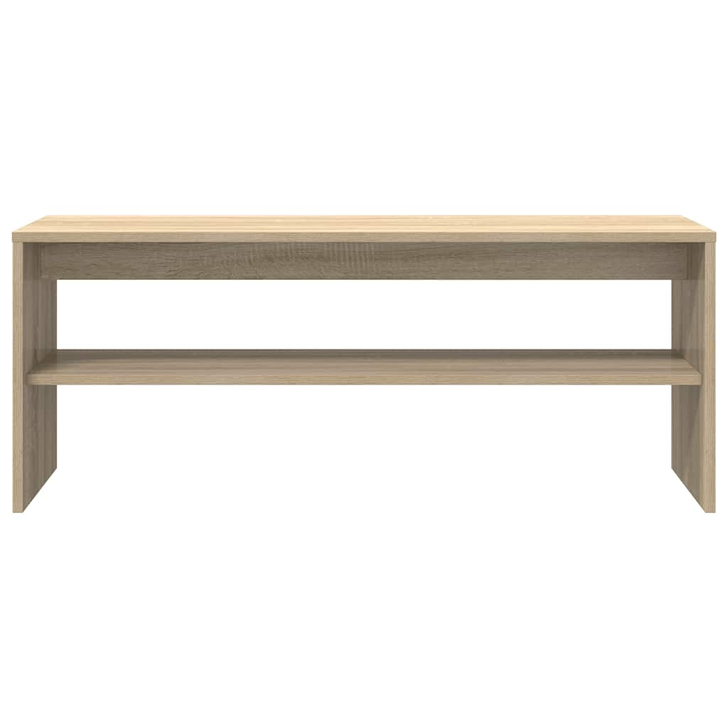 Tv-meubel 100x40x40 cm bewerkt hout sonoma eikenkleurig