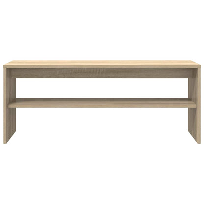 Tv-meubel 100x40x40 cm bewerkt hout sonoma eikenkleurig