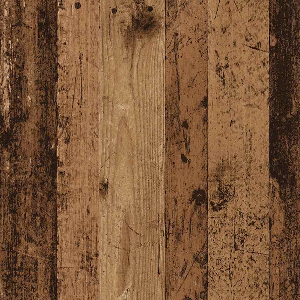 Badkamerspiegelkast 42x12x60 cm bewerkt hout oud hout